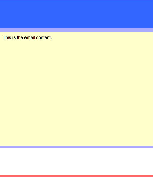 Salesforce HTML Letterhead template