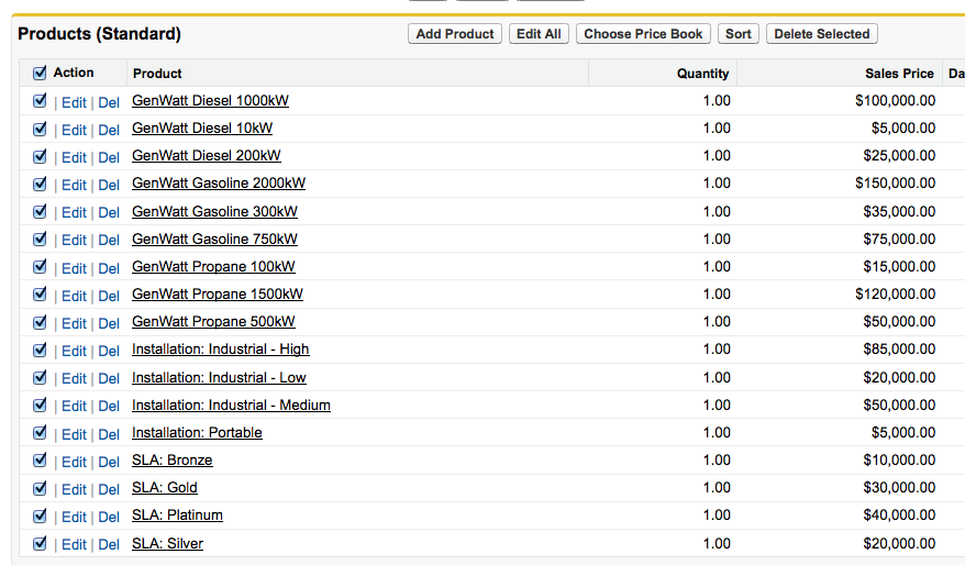 Salesforce Multiple Delete Checkbox
