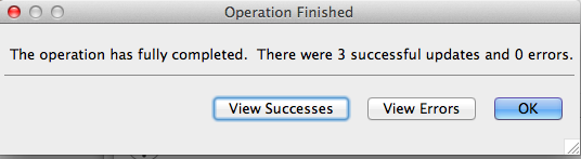 DataLoader Update Message