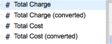 Salesforce Currency Converted Report Field