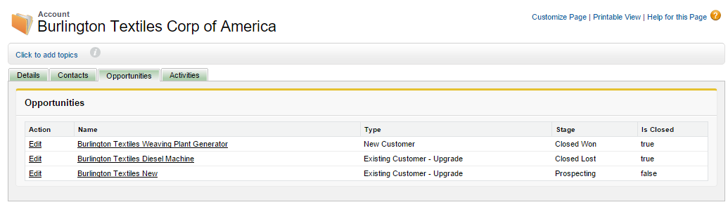 Custom Visualforce related list