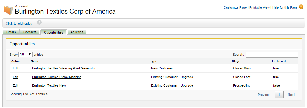 Connected Datatables plugin