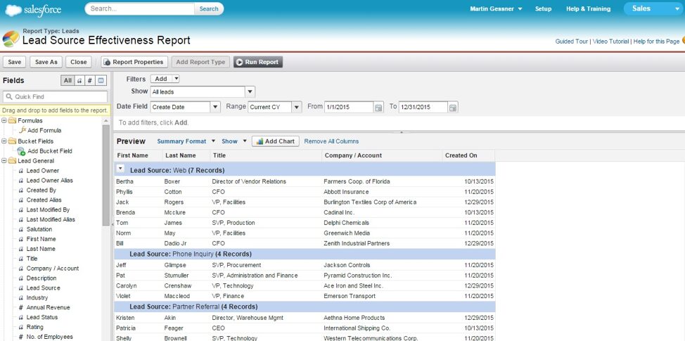 sales stages in salesforce