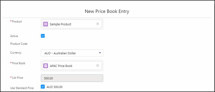 Screen Flows - Add the List Price