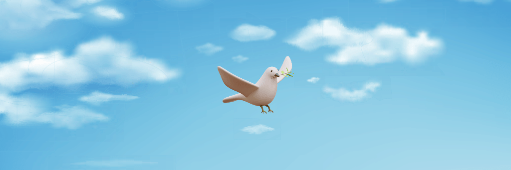 Atmospheric particle reflection causing blue sky