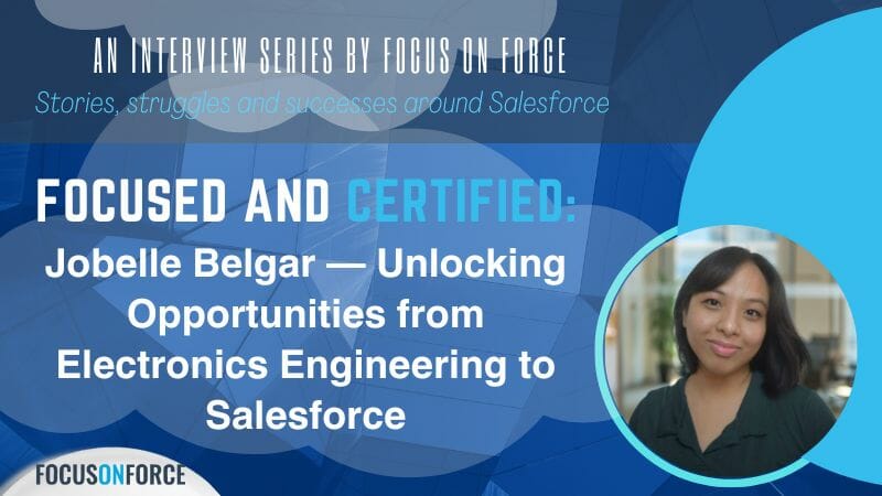 Focused and Certified Jobelle Belgar Featured Image Focused and Certified Jobelle Belgar Featured Image