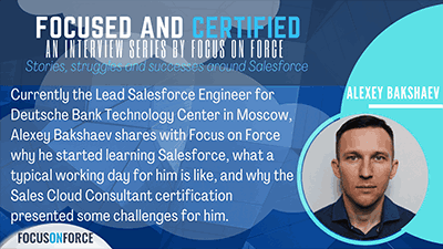 Lead Salesforce Engineer Alexey Bakshaev