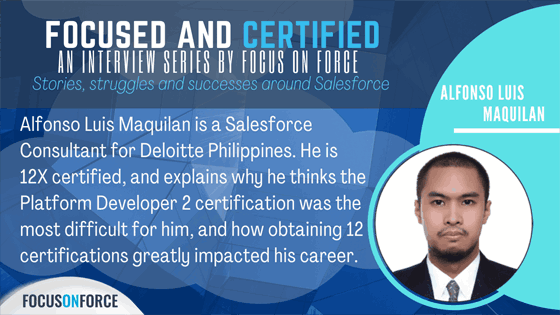 Salesforce Consultant Alfonso Maquilan