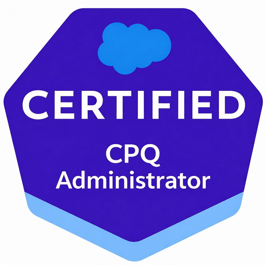 CPQ Administrator Badge
