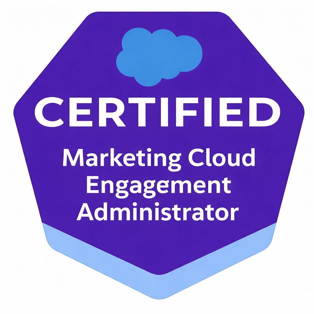 Marketing Cloud Engagement Administrator Badge