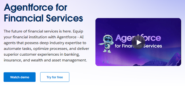 Salesforce Agentforce for Financial Services: AI-Powered Security and Advisor Productivity